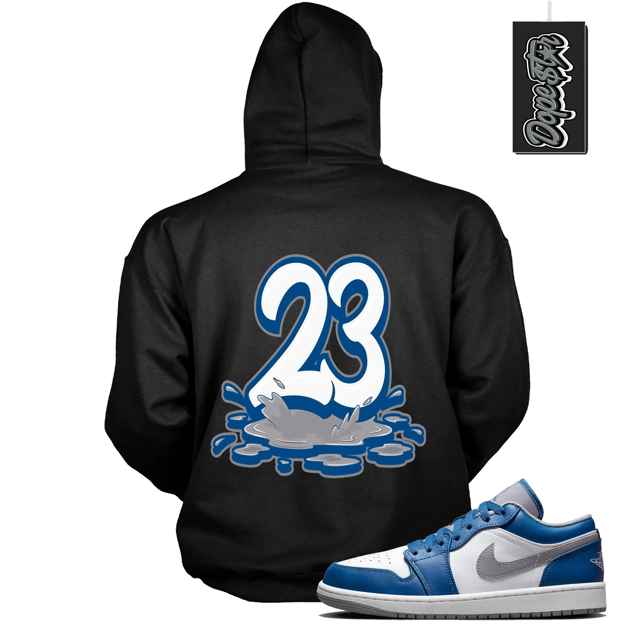 1 Low True Blue Hoodie 23 Melting