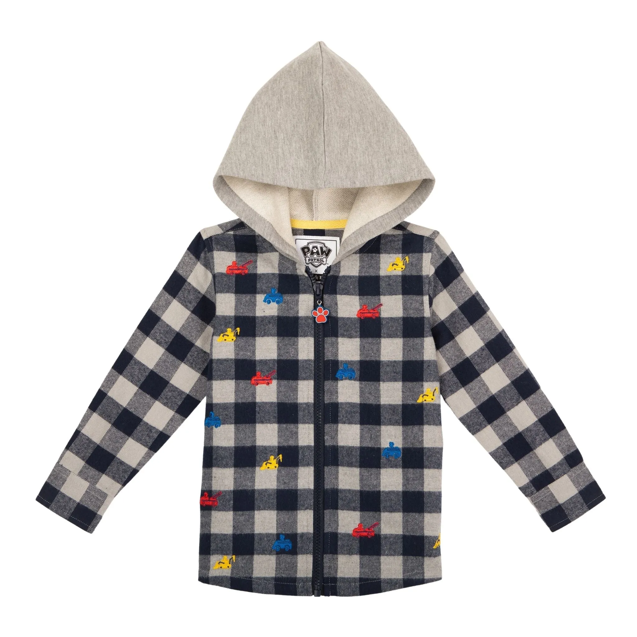 Andy & Evan x PAW Patrol |  Hooded Flannel