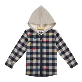 Andy & Evan x PAW Patrol |  Hooded Flannel