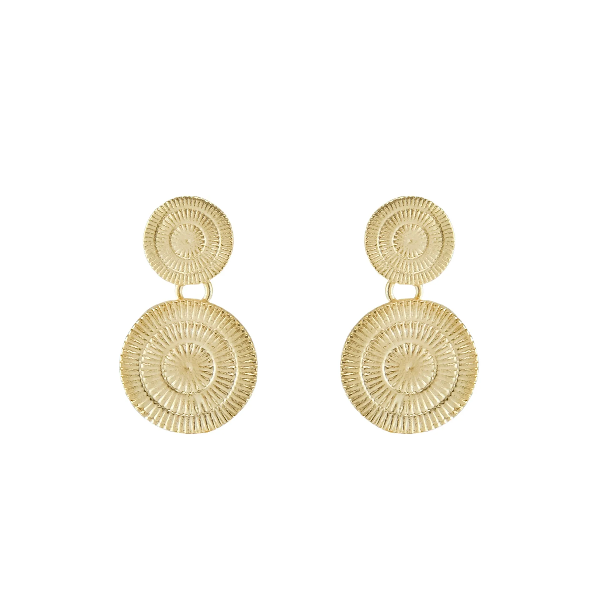 Ariel Textured Petite Earrings