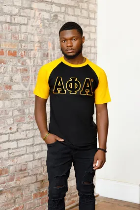 AΦΑ Raglan Chenille Tee