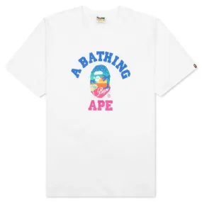 Bape Sunset Beach Tee - White