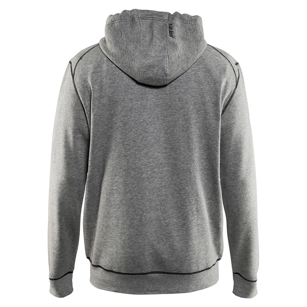 Bl&#xE5;kl&#xE4;der&#x20;3398-1157&#x20;Hooded&#x20;Sweatshirt&#x20;Full-Zip&#x20;-&#x20;Grey&#x20;Melange