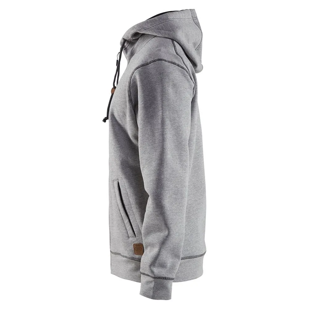 Bl&#xE5;kl&#xE4;der&#x20;3398-1157&#x20;Hooded&#x20;Sweatshirt&#x20;Full-Zip&#x20;-&#x20;Grey&#x20;Melange