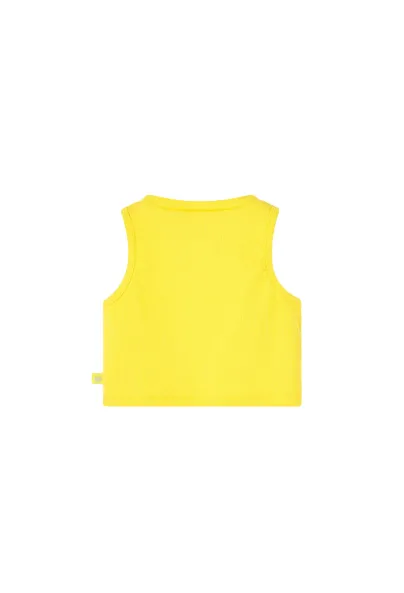 Boboli ribbed top for girls 498045 1199 yellow