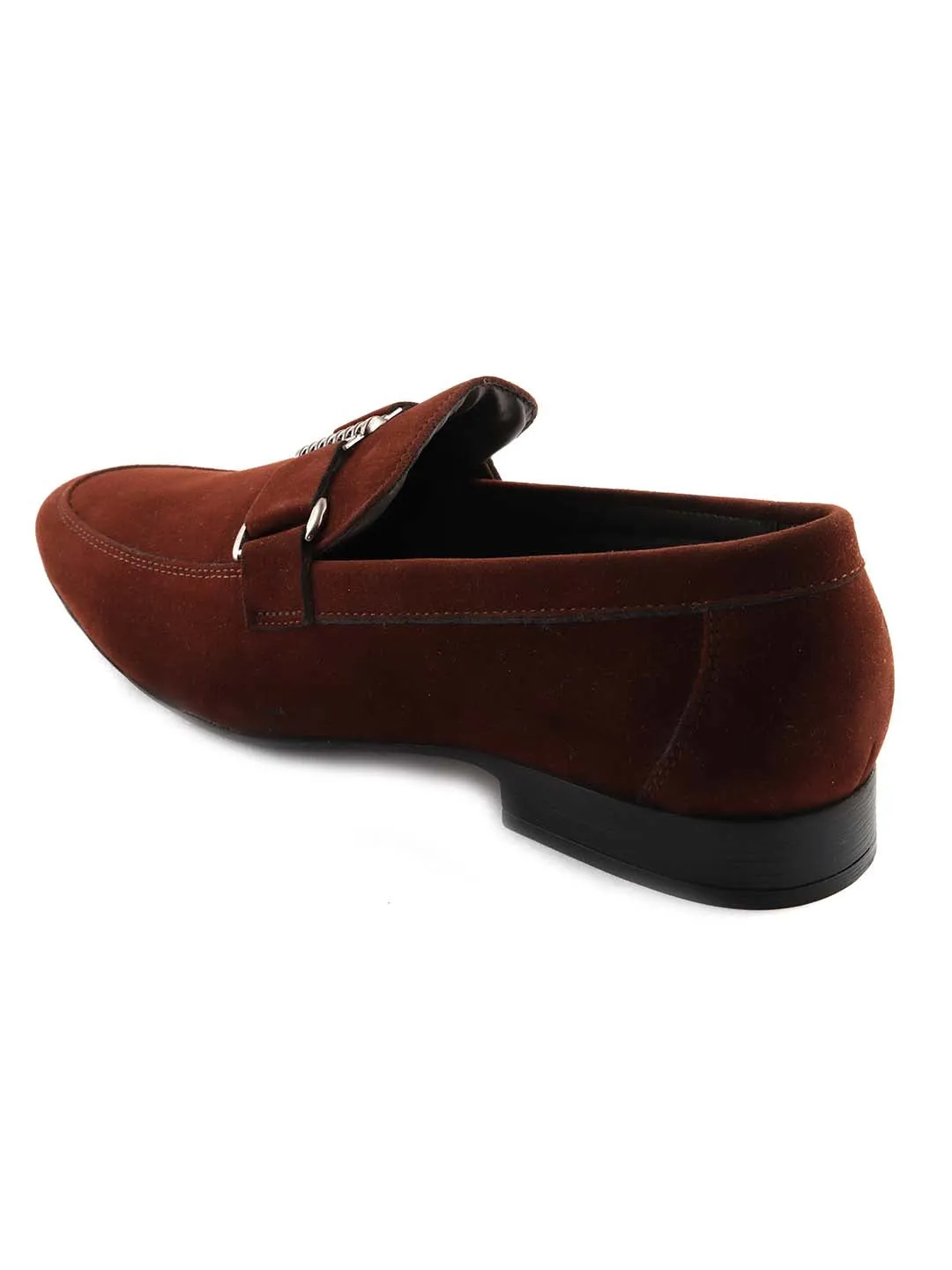 Brown Casual Slip-Ons