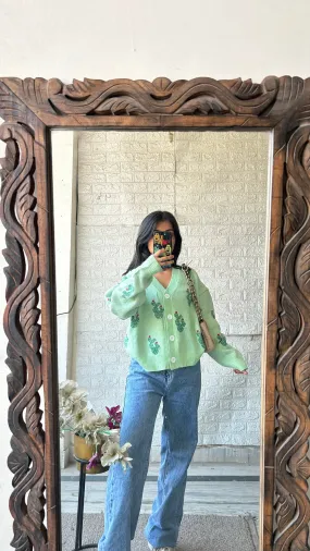 Cactus 🌵 cardigan S