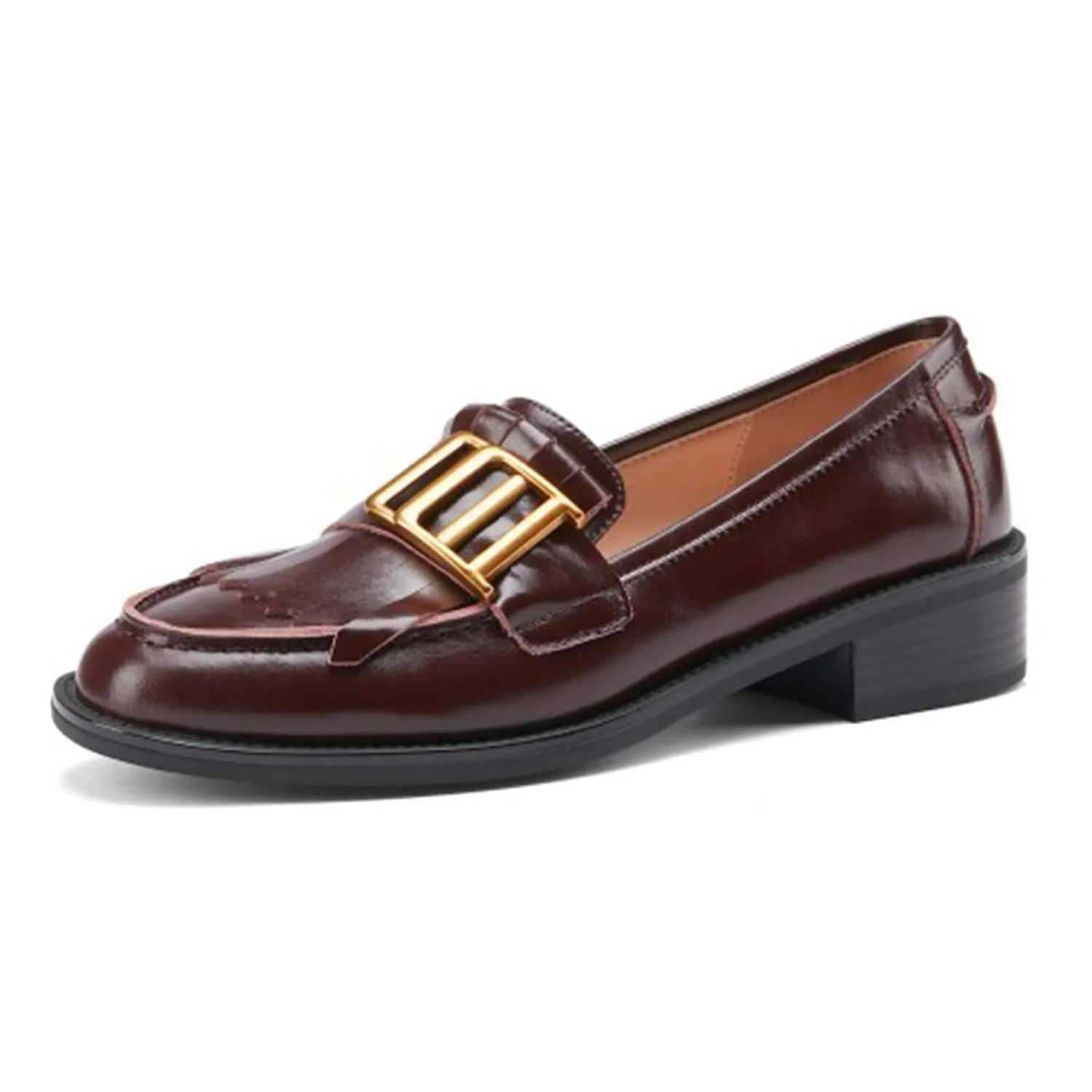 Casual Slip-On Metal Tassels Loafers