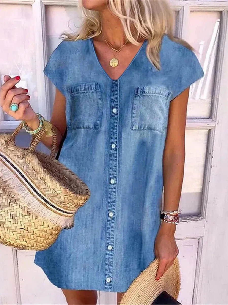 Denim Shirt Dress for Women: Stylish and Versatile Casual Wear