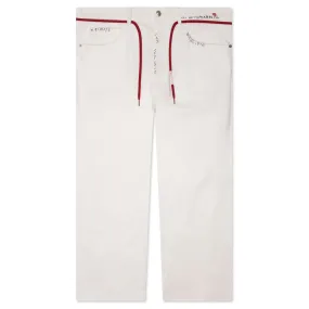 Drawstring Trousers - Lily White