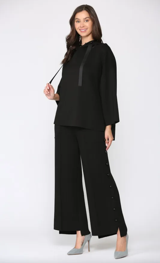 Farrah French Scuba Pearl Pant