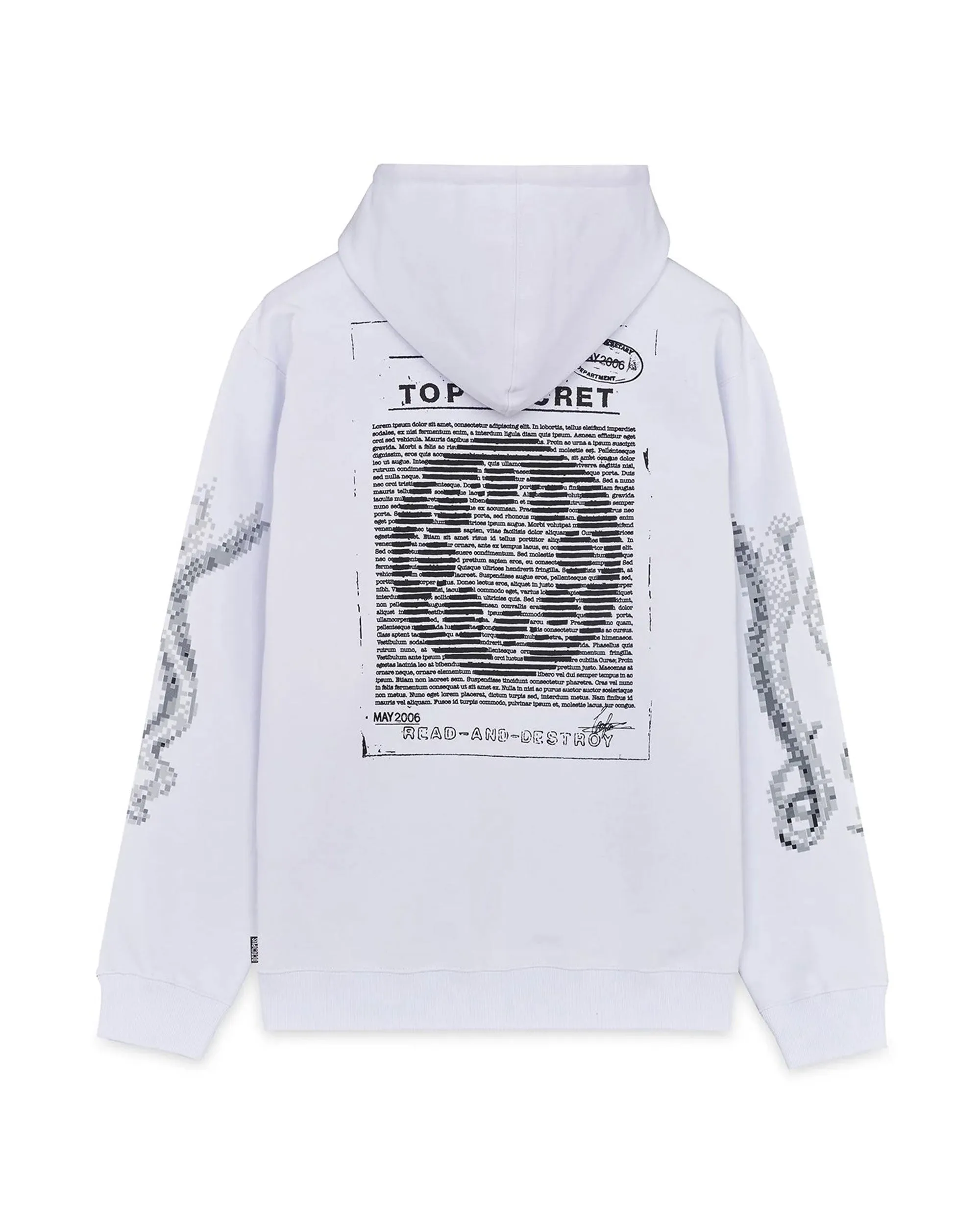 Felpa Uomo Octopus Top Secret Hoodie