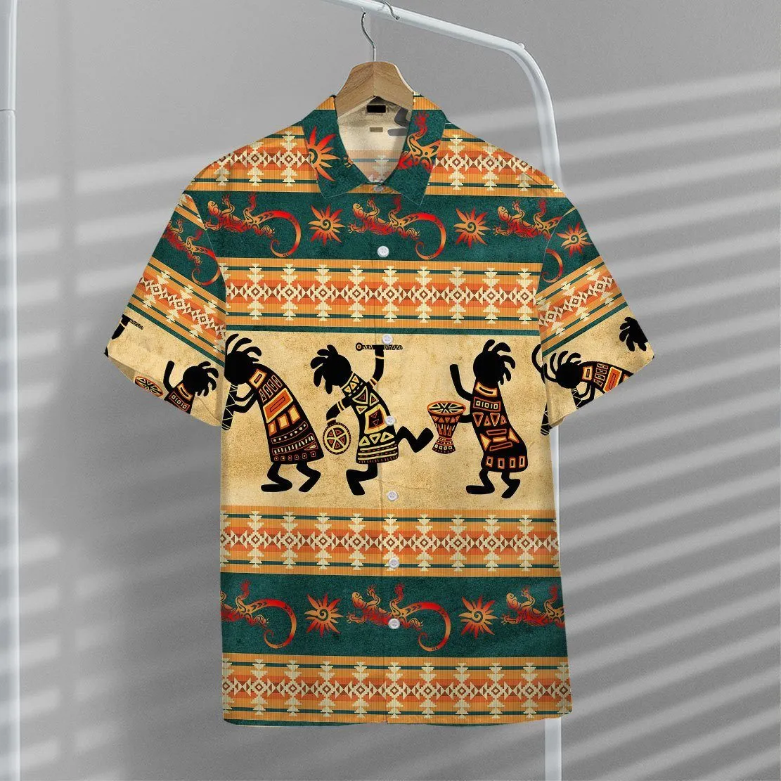 Gearhuman 3D American Native Hawaii Shirt