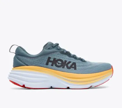 Hoka One One Bondi 8 Men's - Goblin Blue/Mountain Spring