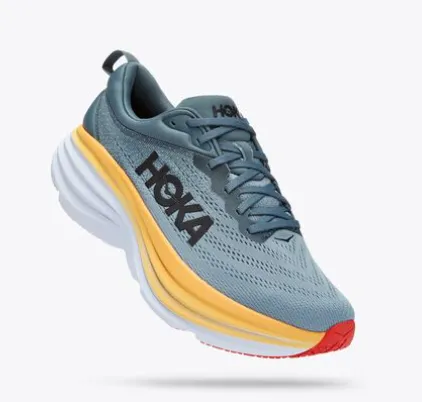 Hoka One One Bondi 8 Men's - Goblin Blue/Mountain Spring