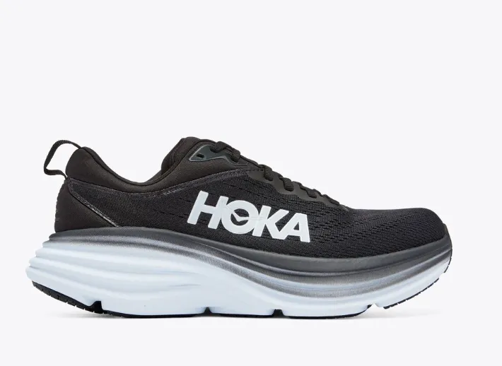 Hoka One One Bondi 8 Women's - Black/White