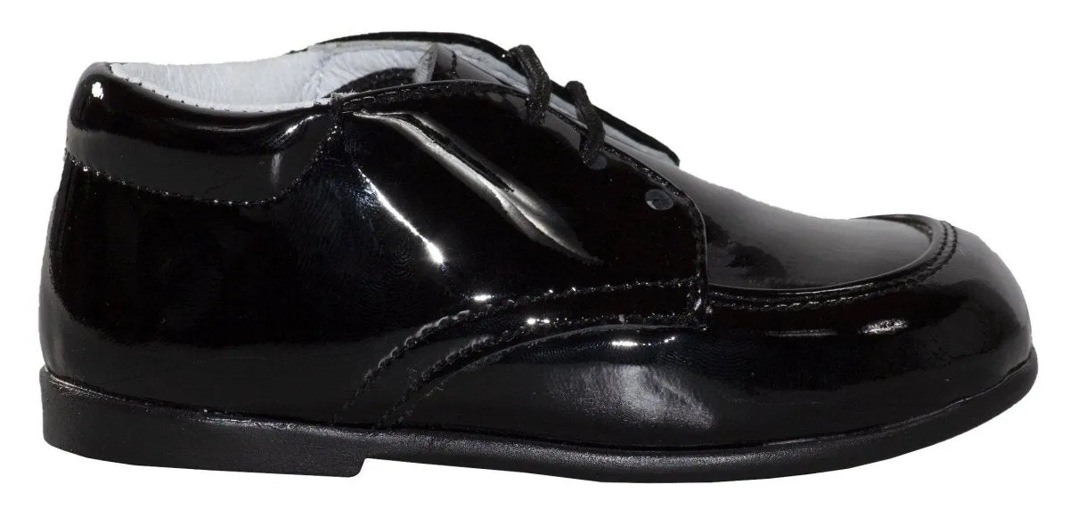 Infant Black Formal Patent Shoe - Ethan