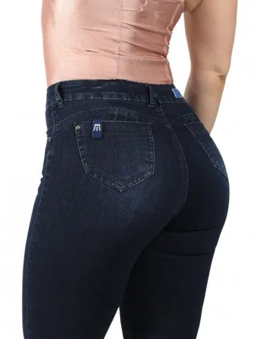 Jeans Mujer Recto 3258 Azul