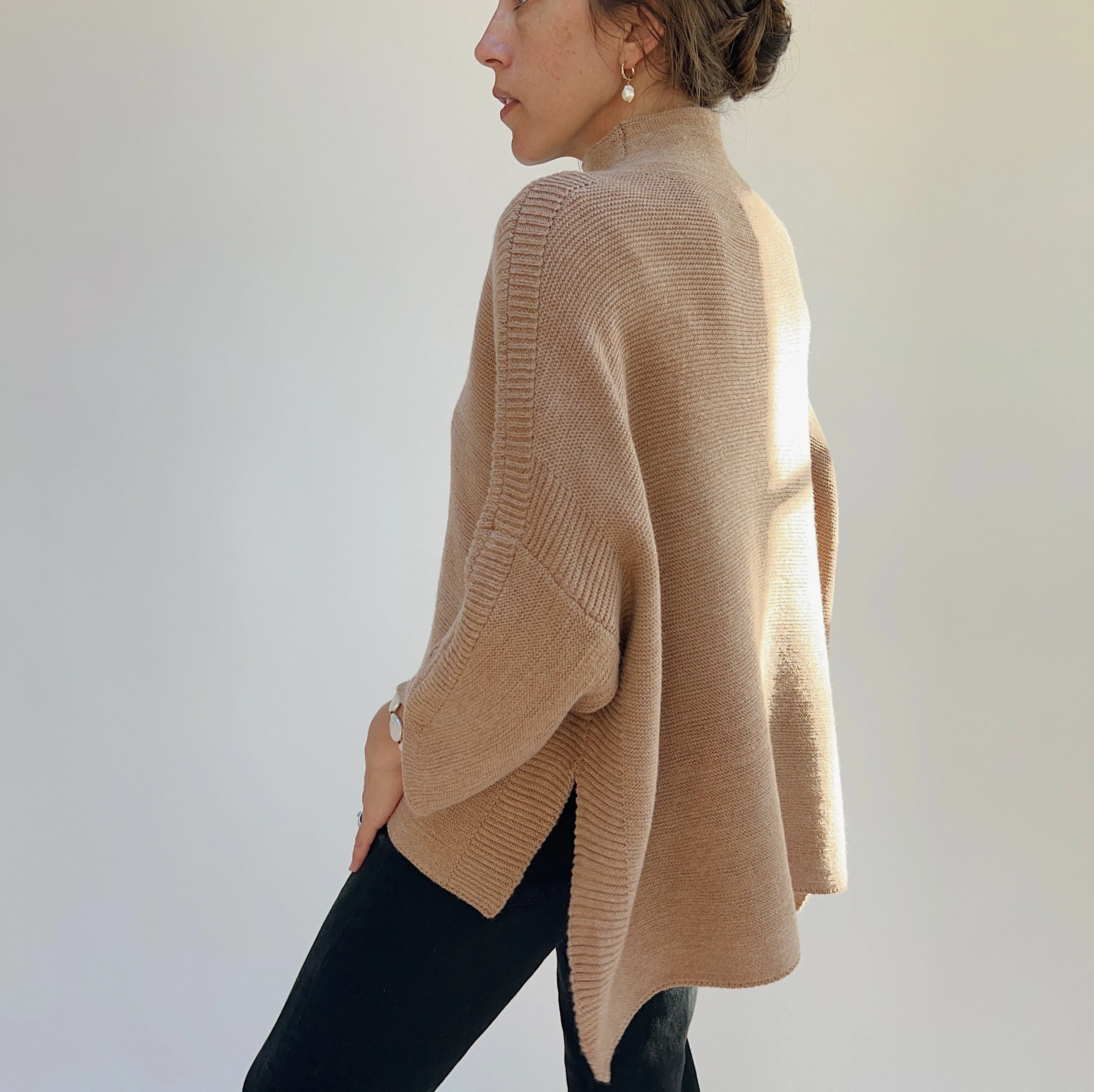 Kerisma | Lillian Mock Neck Sweater in Camel