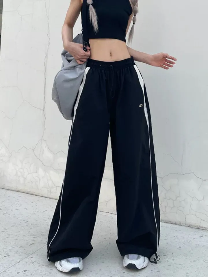 Korean Baggy Sport Pants || WEIRDPLANET ||