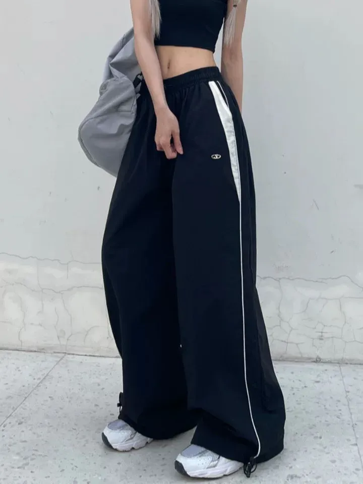 Korean Baggy Sport Pants || WEIRDPLANET ||