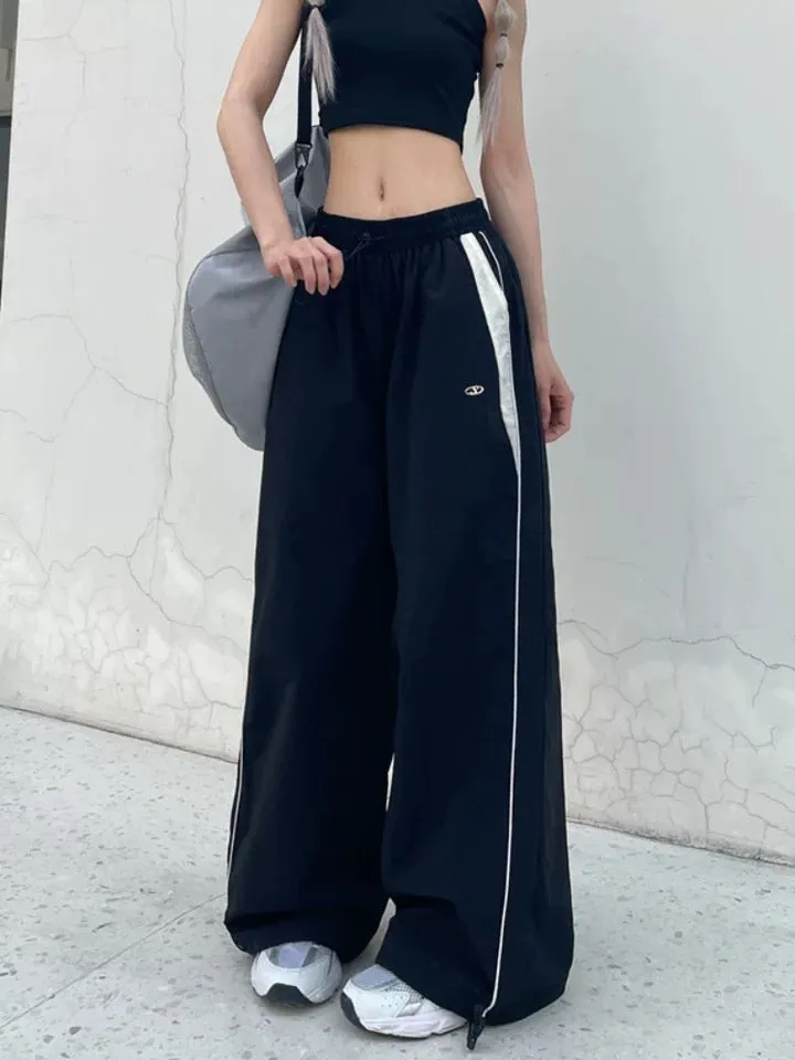 Korean Baggy Sport Pants || WEIRDPLANET ||