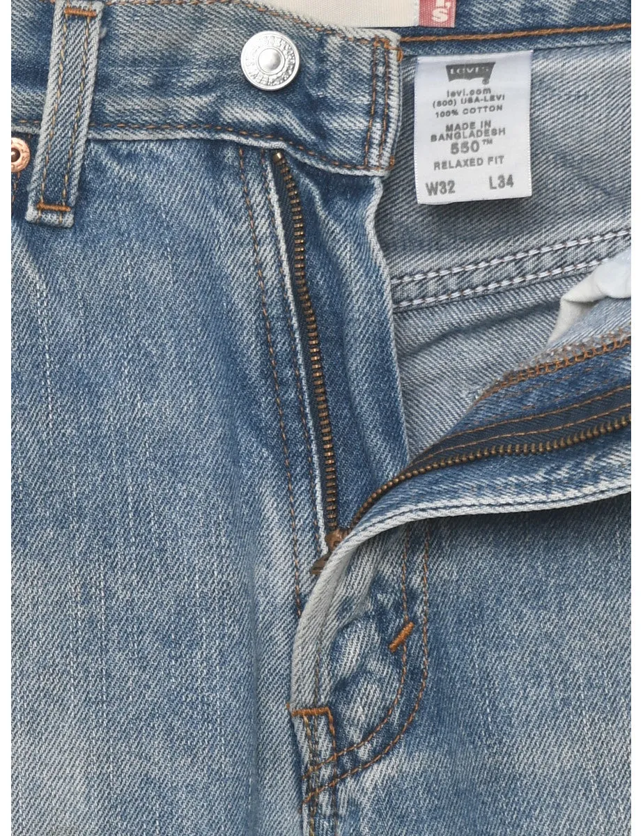 Light Wash Levis 550 Jeans - W32 L34