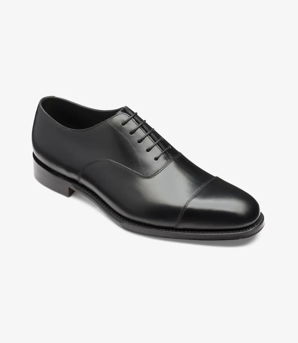 LOAKE Aldwych calf oxford shoe - Black