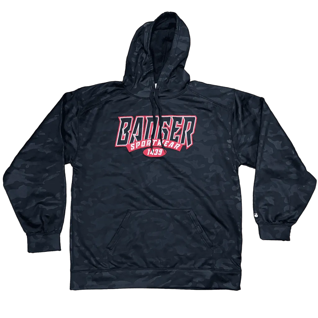 Men's  •Badger Sport • MonoCam Embossed Hood black large