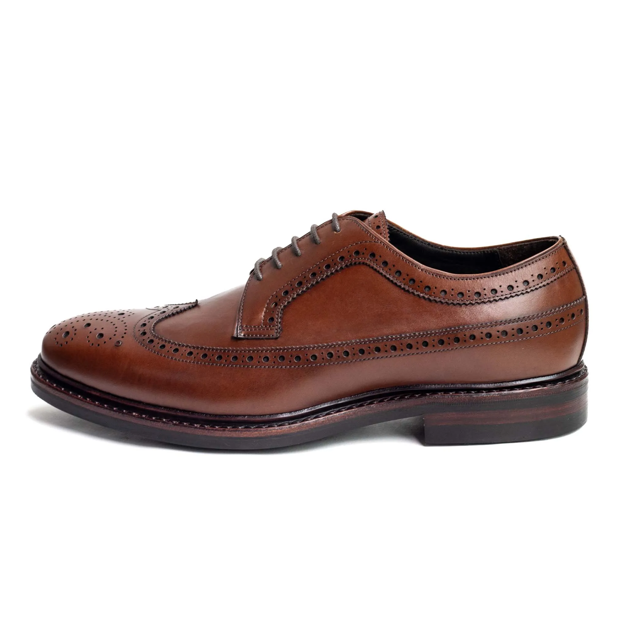 Men's Full Brogue Derby (Dainite Sole) / Cuoio Calf 98652