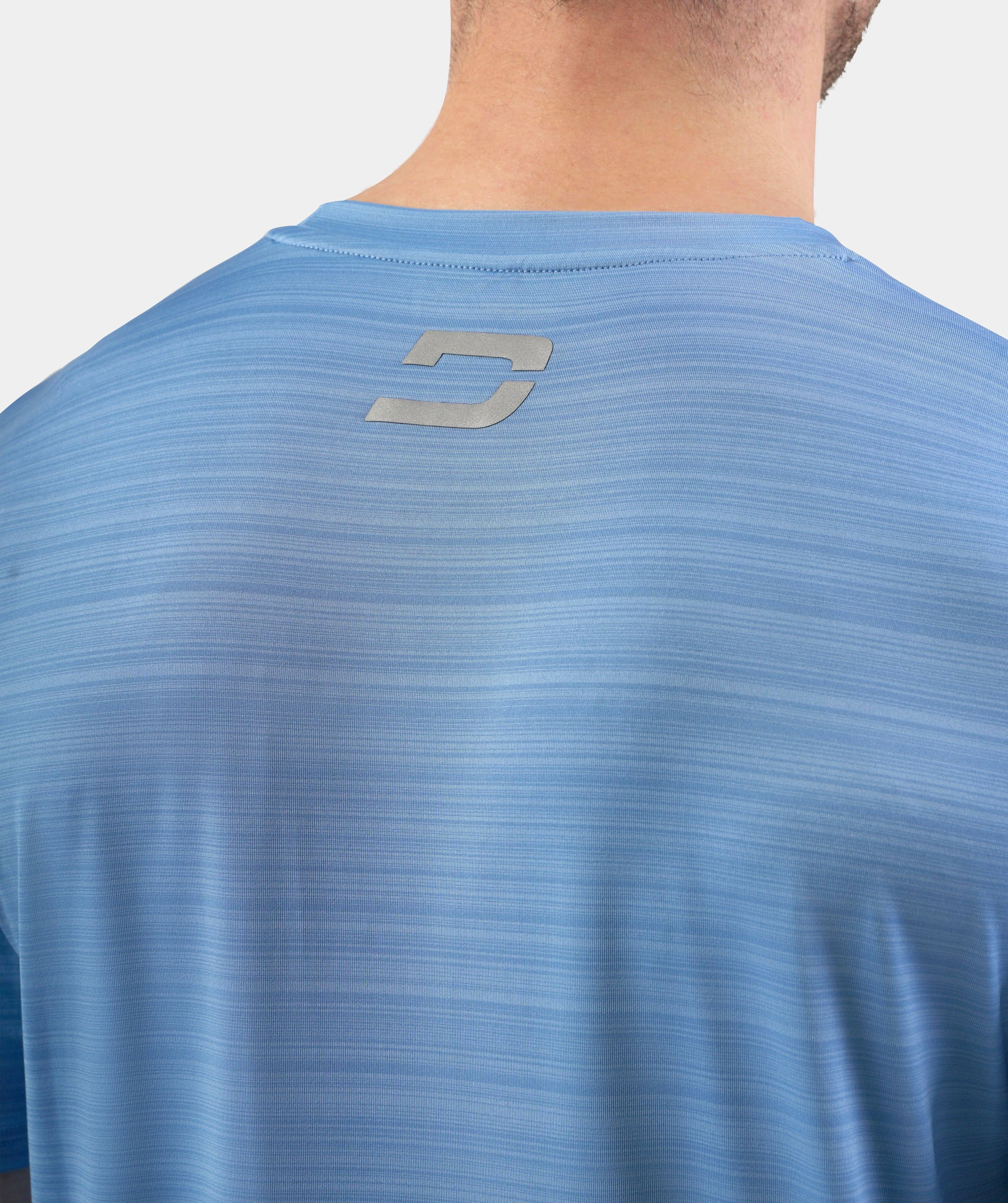 MEN'S MICRO SPORT T-SHIRT - BLUE