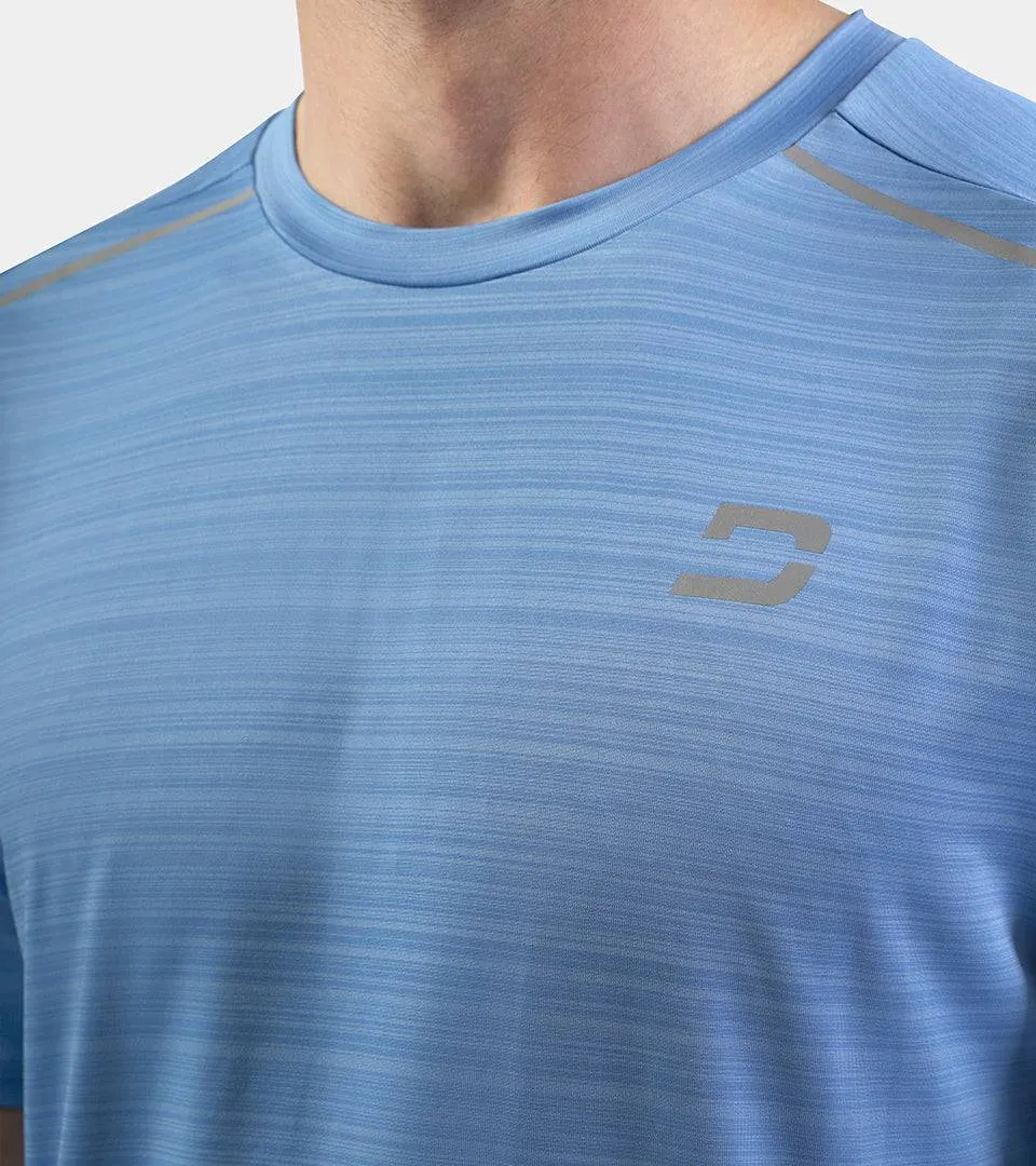 MEN'S MICRO SPORT T-SHIRT - BLUE