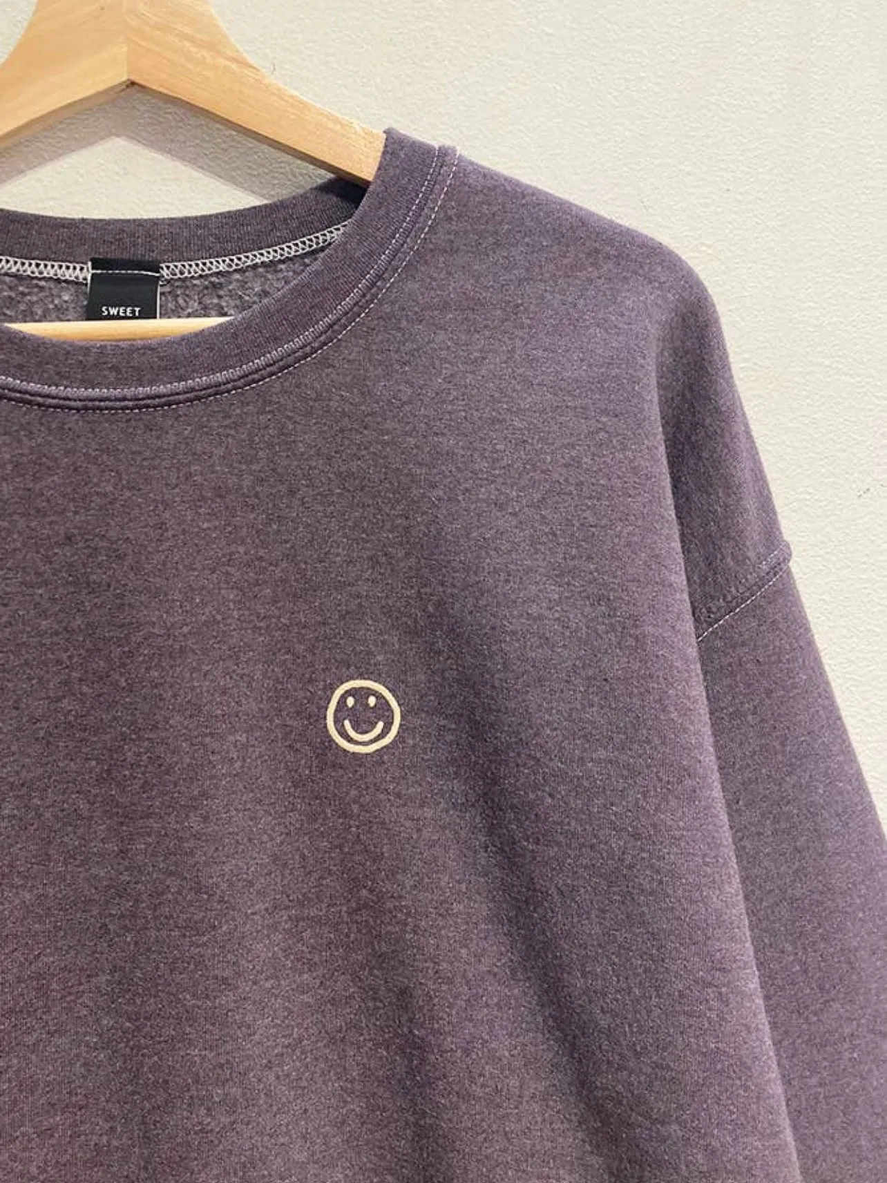 Mini Smiley Vintage Wash Sweatshirt