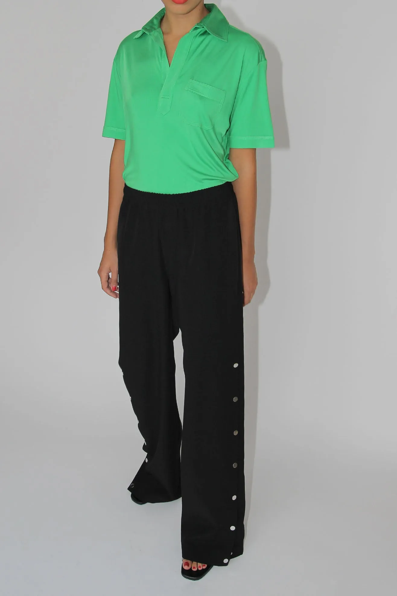 MR. LARKIN, Alice Snap Pant, Black