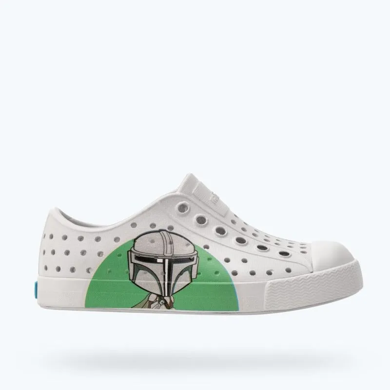 Native Shoes Frost Gray/Mando BFF Jefferson Star Wars Block Shoe