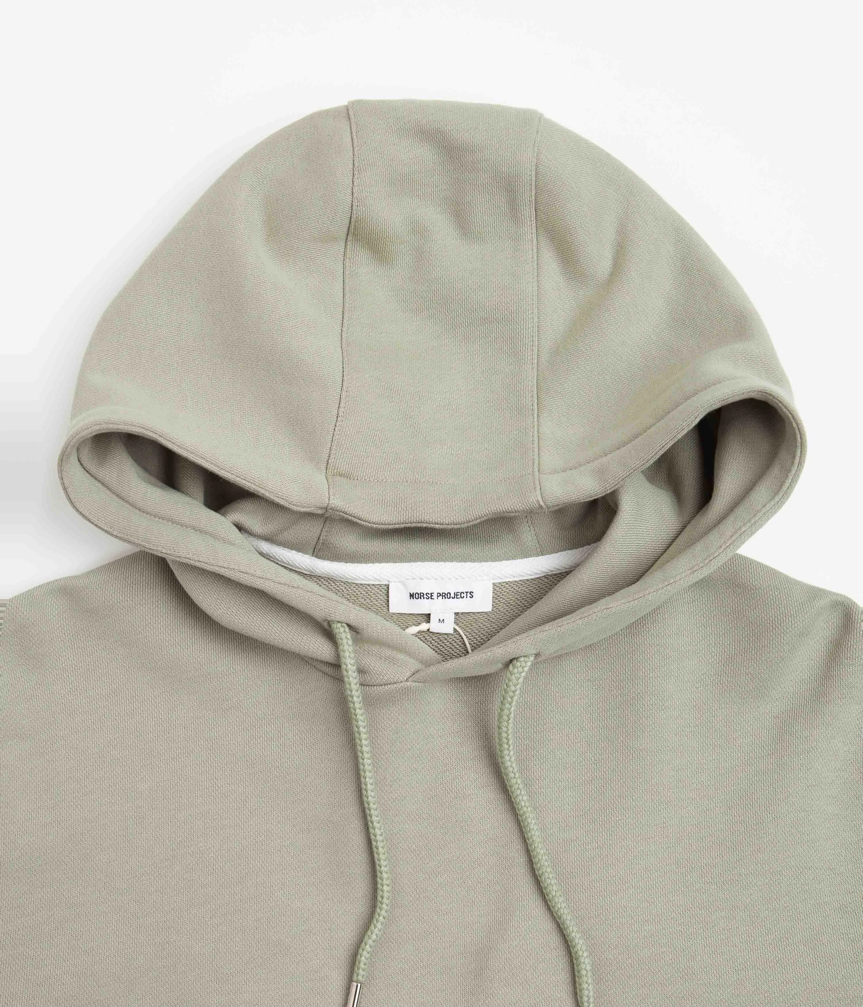 Norse Projects Vagn Classic Hoodie - Sunwashed Green