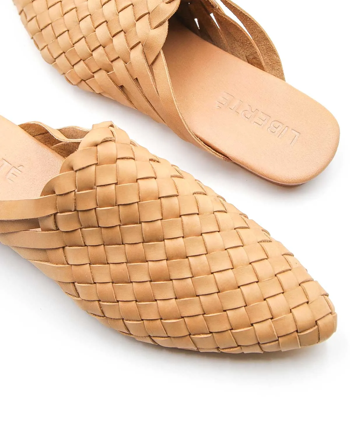 Prague Woven Mule - Cream