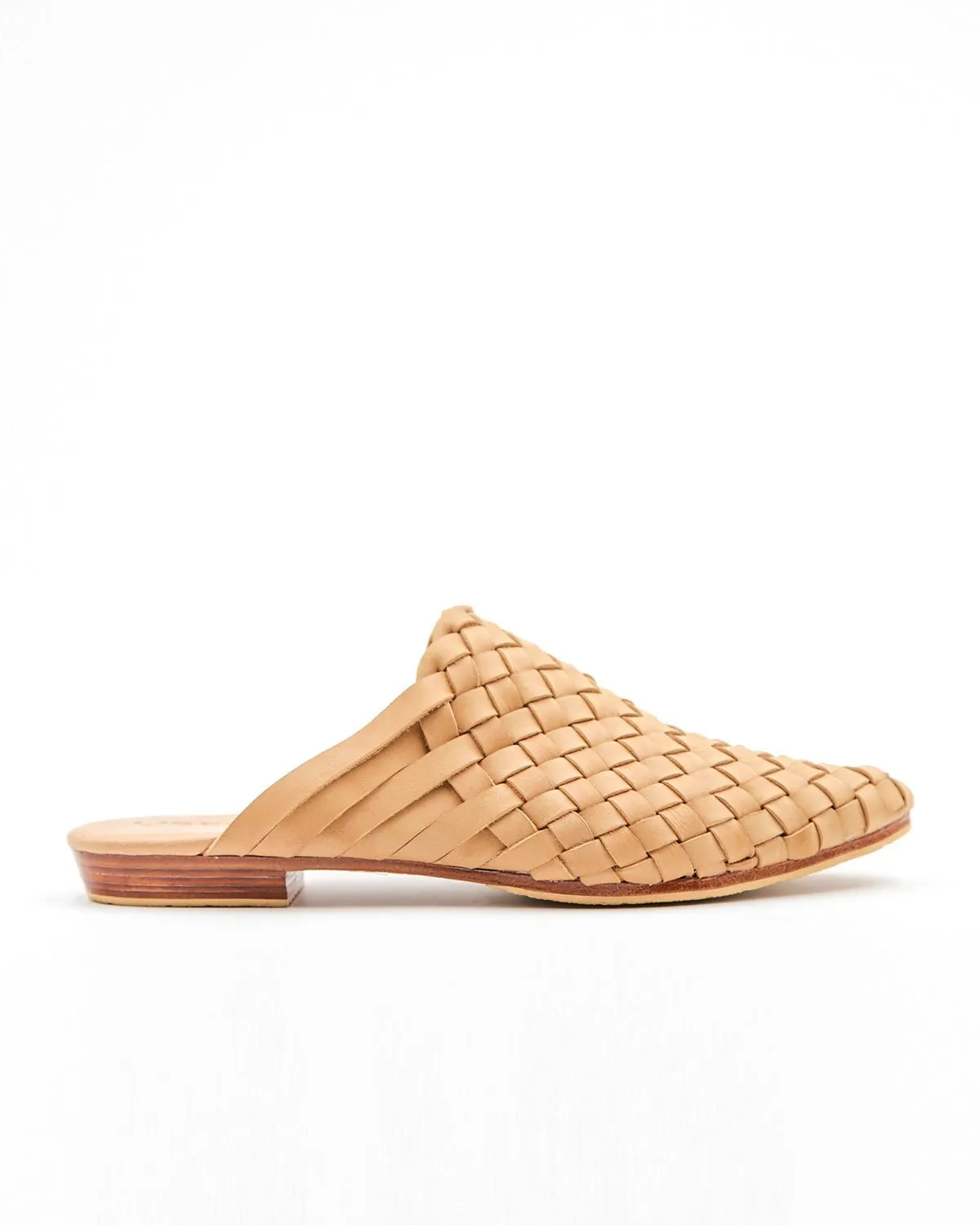 Prague Woven Mule - Cream