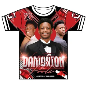 "Damorion" Custom Designed Graduation 3D shirt