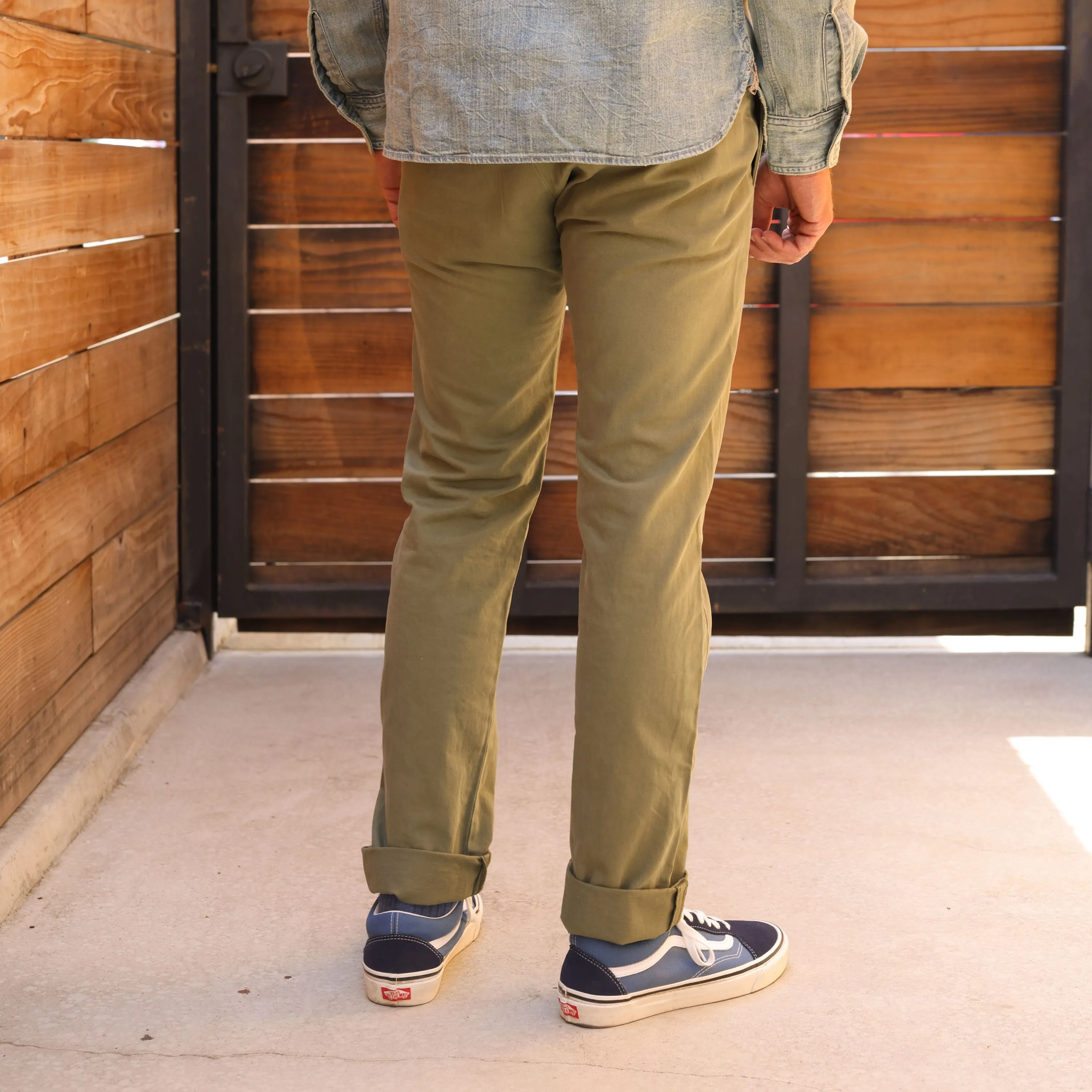 RRL Chino Pant Olive FINAL SALE