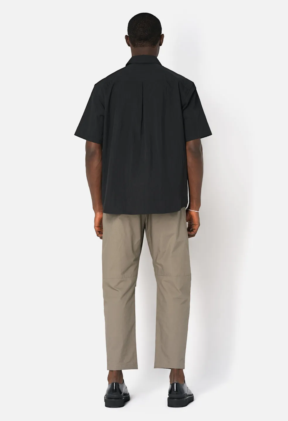 SS Cloak Button Up / Black