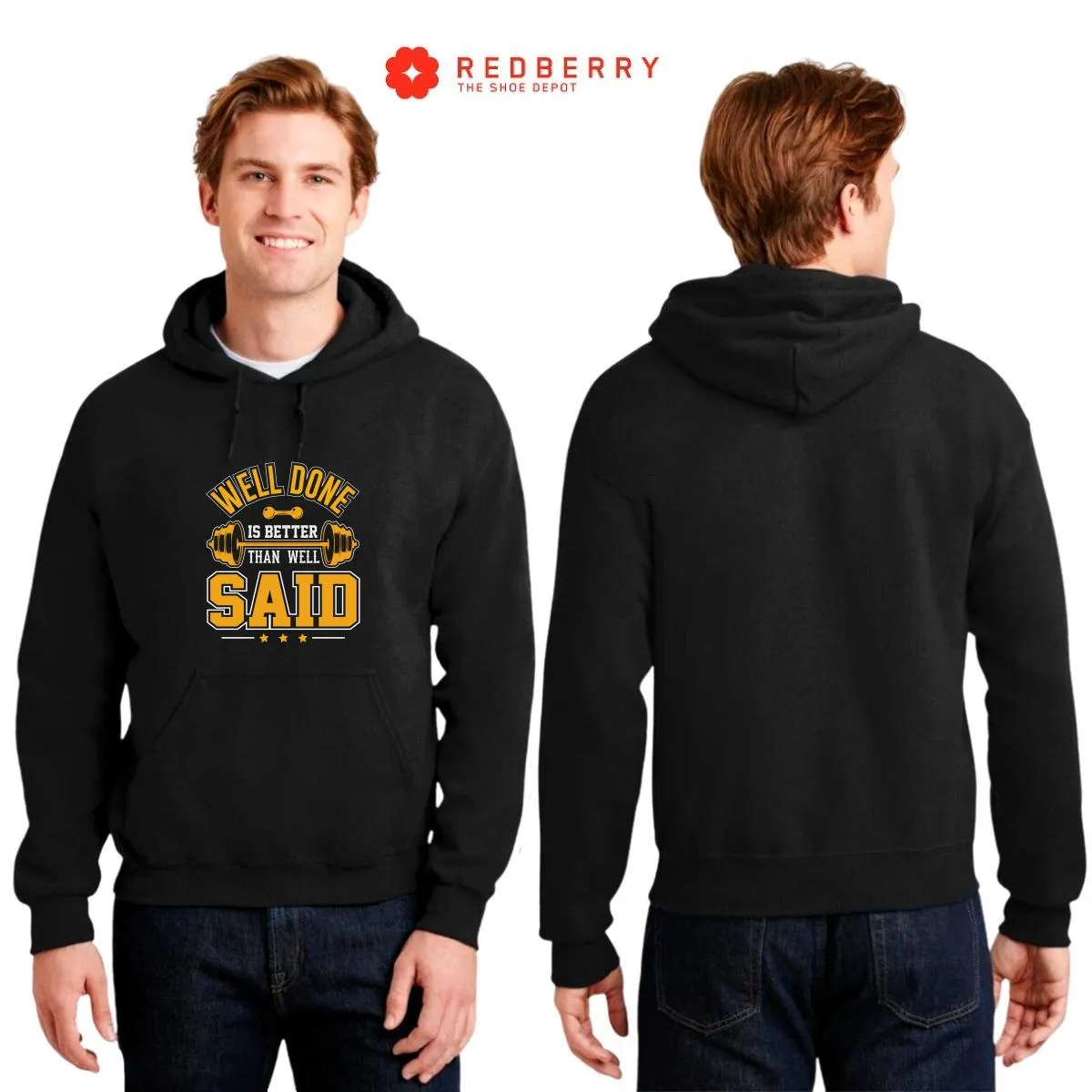 Sudadera Hombre  Hoodie Gym Ejercicio Fitness 020