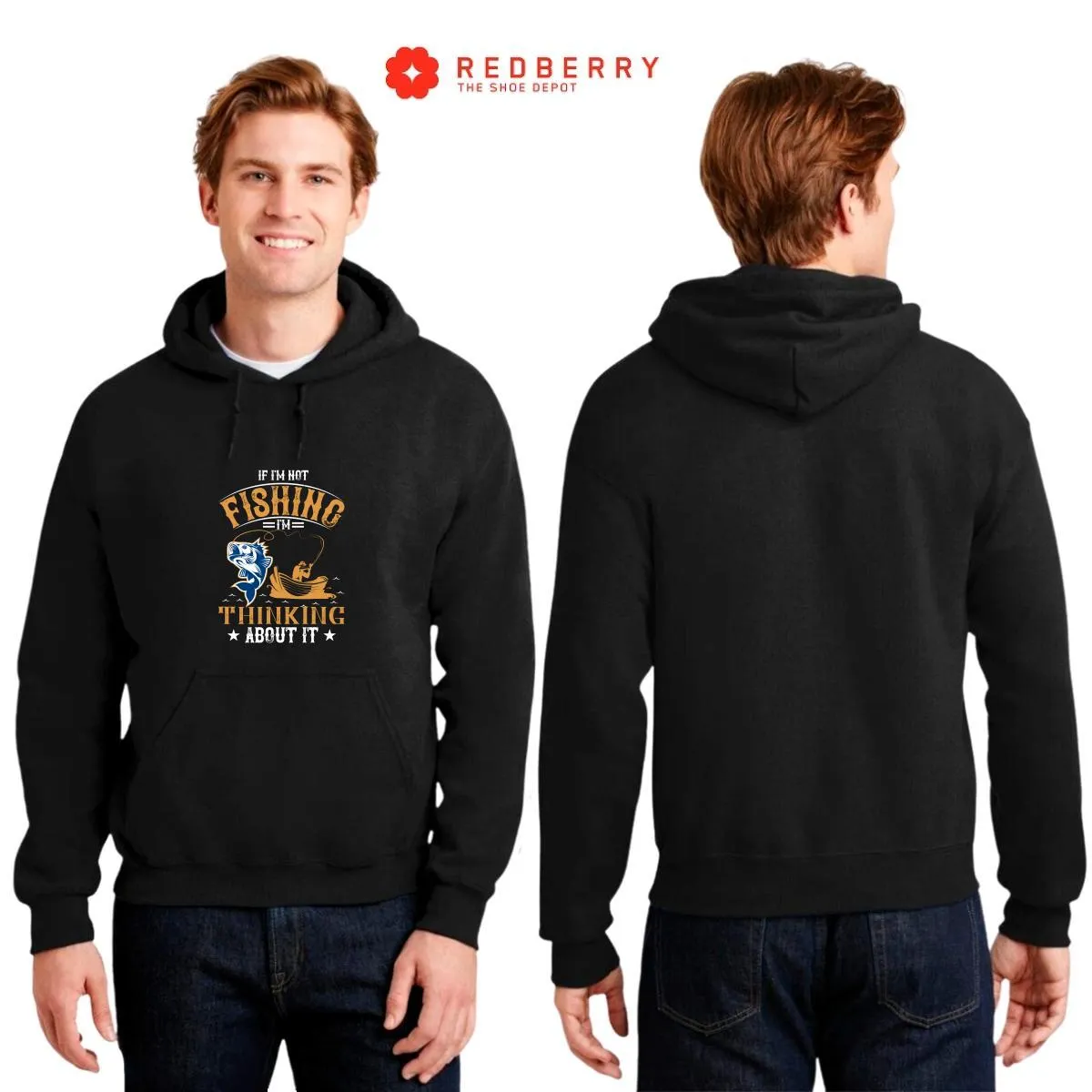 Sudadera Hombre  Hoodie Pescador Fishing Pesca 027