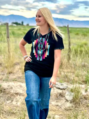 Tana’s Tribal Embroidery Top