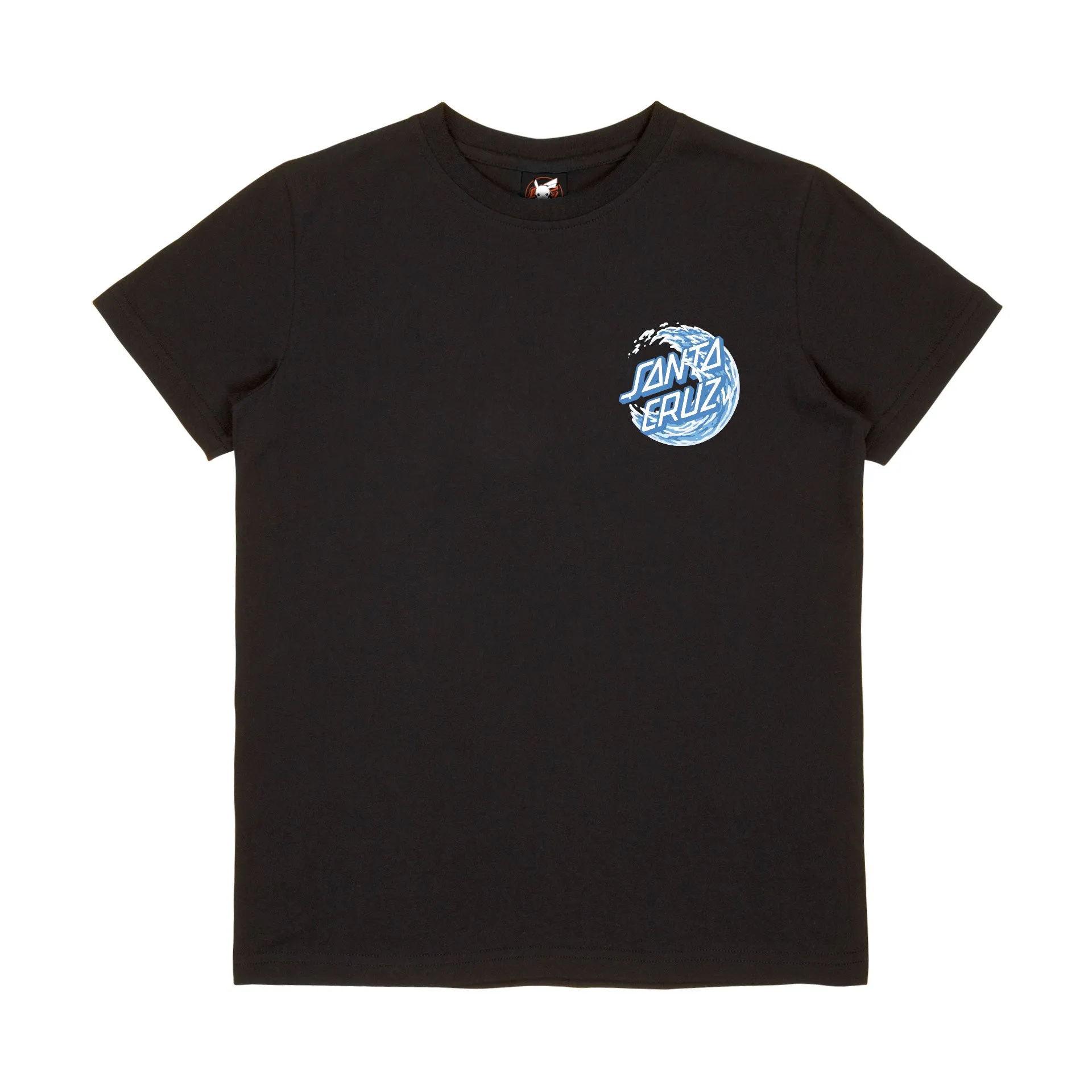 TEE SHIRT SANTA CRUZ X POKEMON WATER TYPE 1 YOUTH BLACK