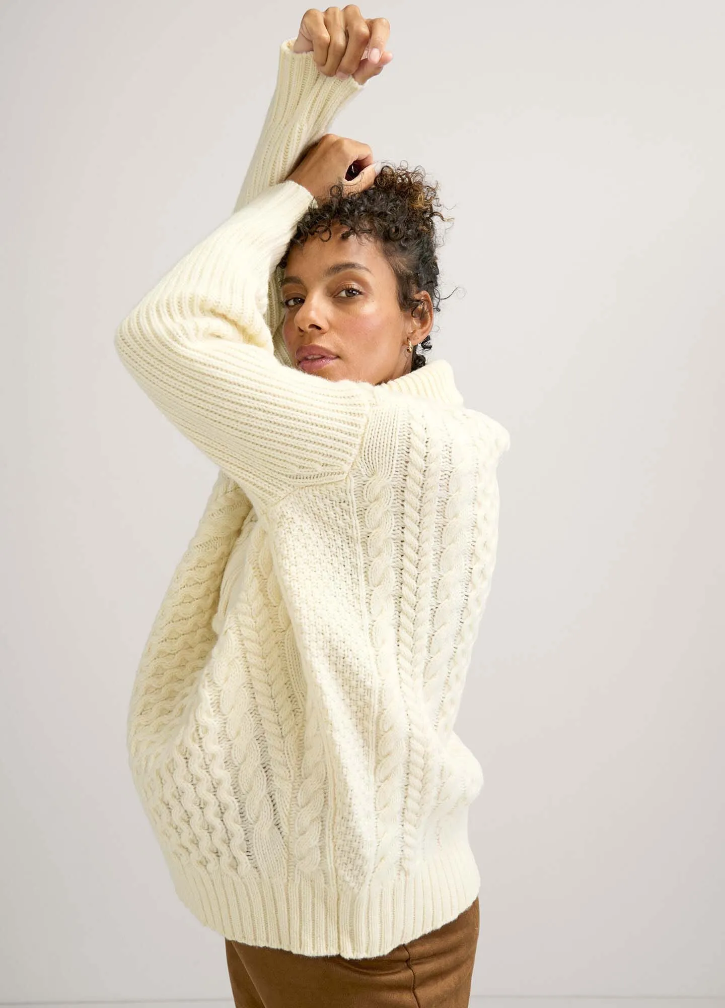 The Cable Knit Jo Sweater