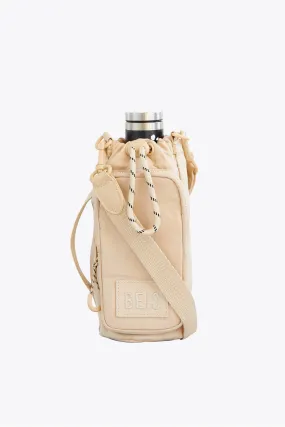 The Water Bottle Sling in Beige