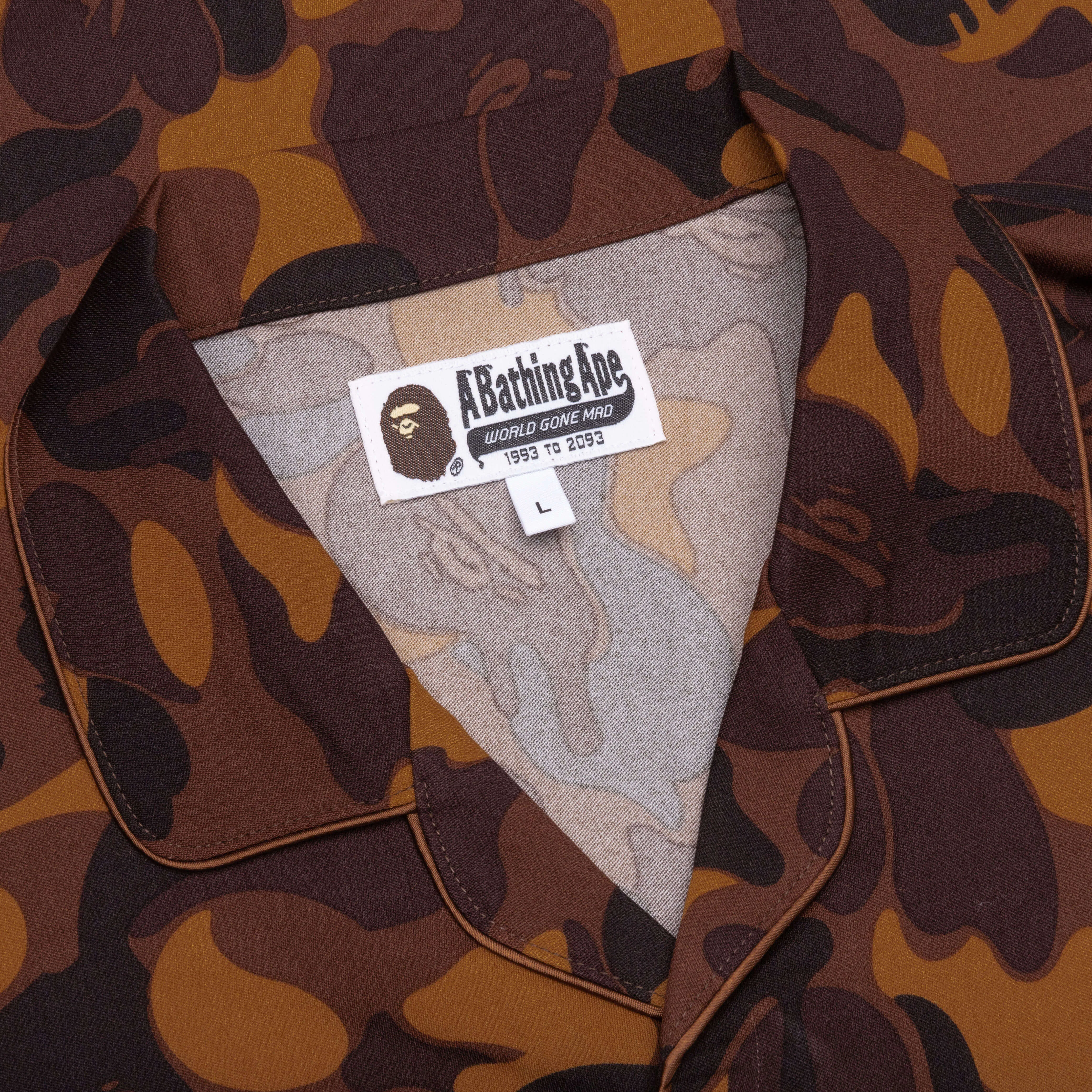 Valentine Chocolate Camo Pajamas - Brown